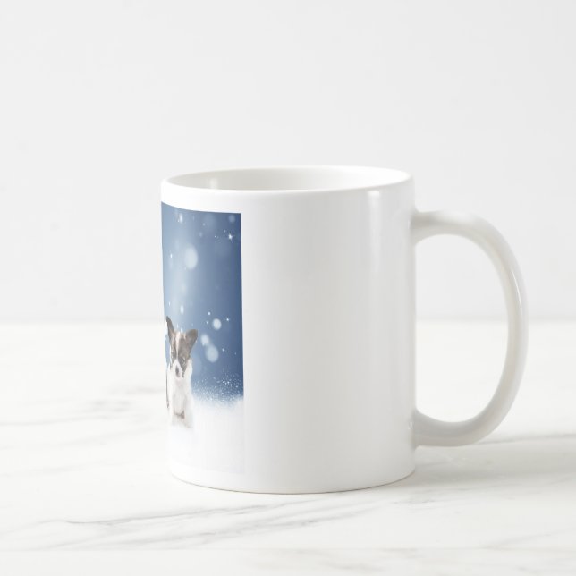 Mug Chihuahua Chiuppies mignonnes avec Noël du Père No (Droite)
