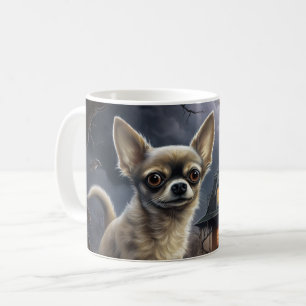 Mug chihuahua Halloween effroi