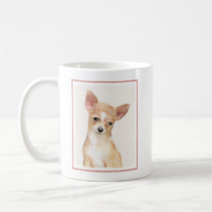 Mug Chihuahua Painting - Cute Original Dog Art