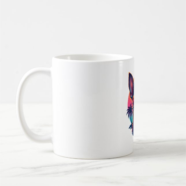 Mug Chihuahua peinture Abstraite couleur mignonne Chie (Gauche)