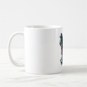 Mug Chihuahua peinture Abstraite couleur mignonne chie
