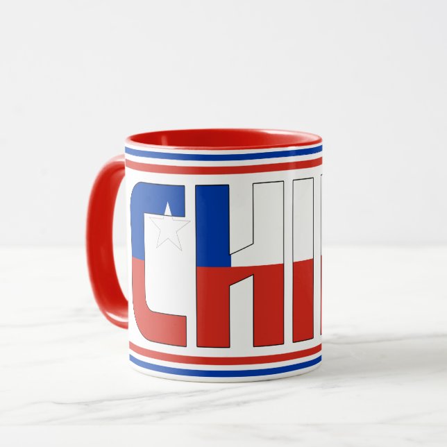 Mug Chili Drapeau National Café Patriotique (Devant gauche)