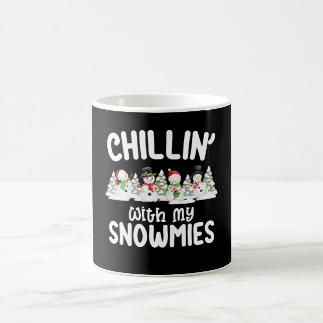 Mug Chillat avec mes neiges Snowman Noël (Centre)
