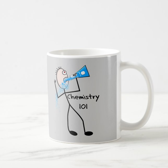 Mug Chimie 101 cadeaux drôles de conception de (Droite)