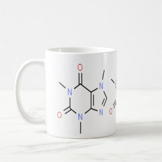 Mug "Chimie de la caféine moléculaire"