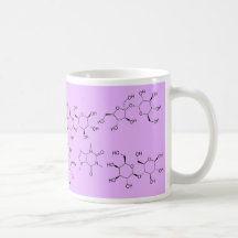 chimie de thé et de café dans le pourpre