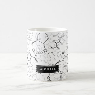 Mug Chimique Formule Motif Chimie Étudiant en chimie