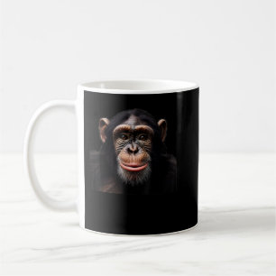 Mug Chimpanzé à visage de singe drôle