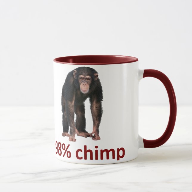 Mug chimpanzé de 98% (Droite)