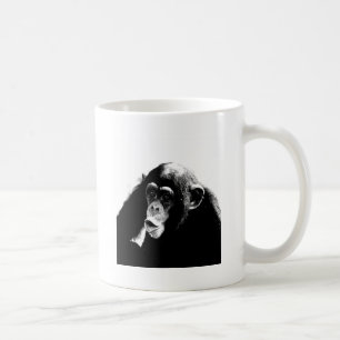Mug Chimpanzé noir blanc