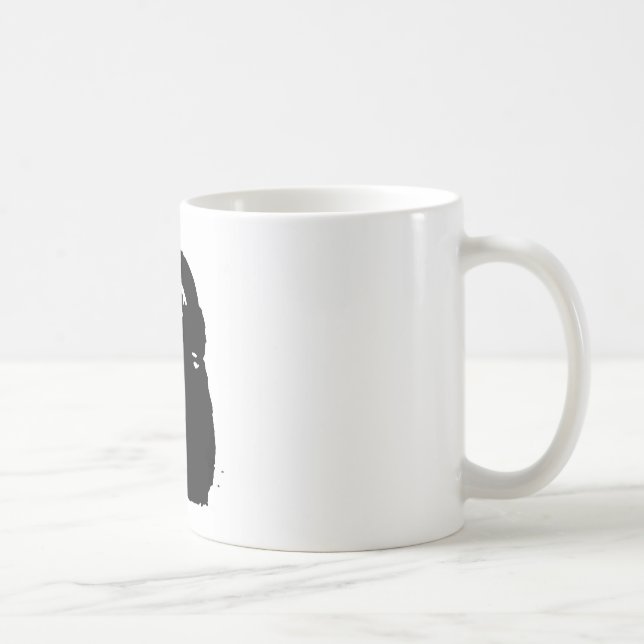 Mug Chimpanzé Pop Art Thinking (Droite)