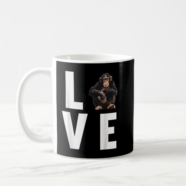 Mug Chimpanzés Chimpanzé (Gauche)