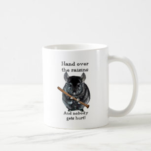 Mug Chinchilla mignon de moyen de raisin sec