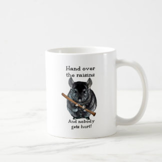 Mug Chinchilla mignon de moyen de raisin sec