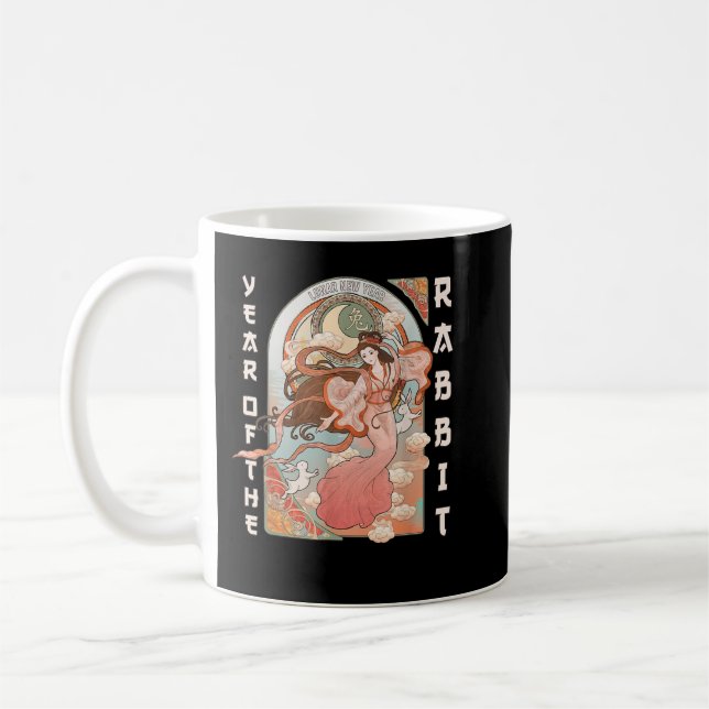 Mug Chinese New Year of the Rabbit 2023 Happy Lunar Ne (Gauche)