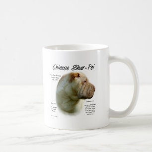 Mug Chinois Shar Pei Histoire ; chinois shar-pei