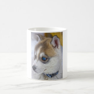 Mug Chiot 2 de chien de traîneau sibérien