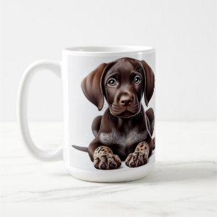 Mug Chiot à aire courte allemand