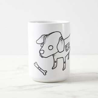 Mug chiot androïde