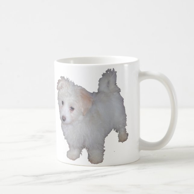 Mug Chiot de Havanese (Droite)