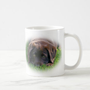 Mug Chiot de laboratoire de chocolat