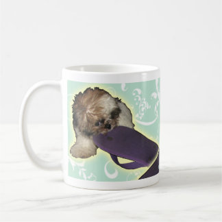 Mug Chiot de Pochi avec la bascule pourpre