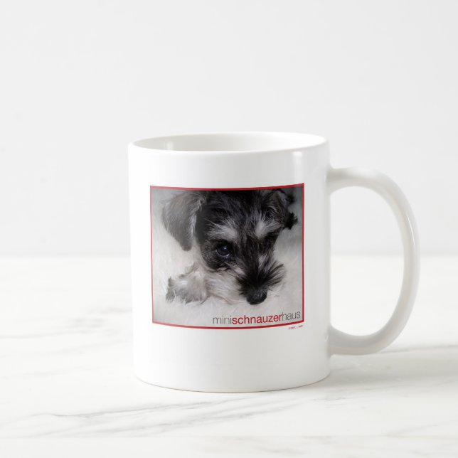 Mug Chiot de Schnauzer miniature (Droite)