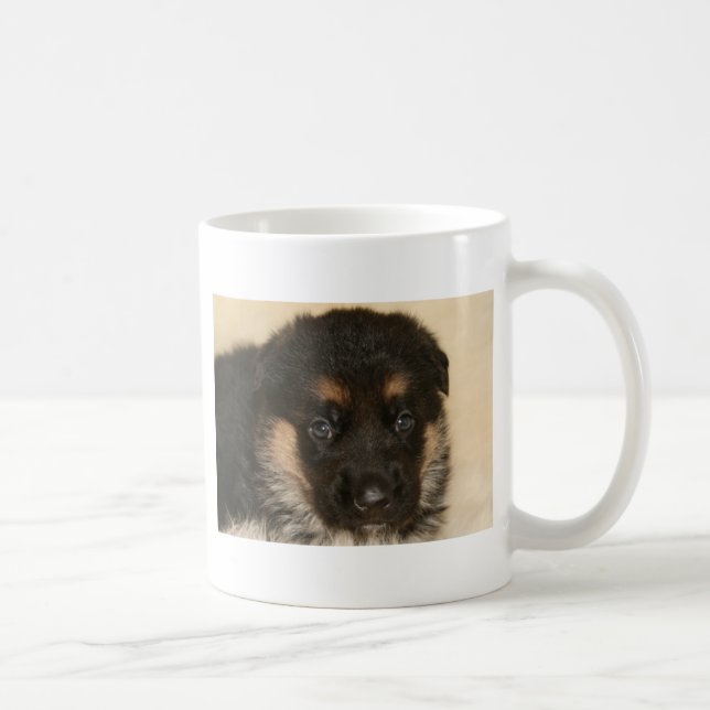 Mug Chiot "Khloe " de berger allemand de bébé (Droite)