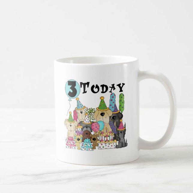 Mug Chiots 3e anniversaire Bash Tshirts et cadeaux (Droite)