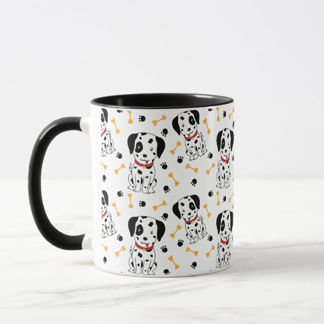 Mug Chiots dalmate (Gauche)