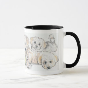 Mug Chiots de Bichon Frise