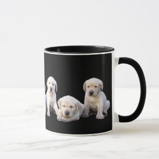 Mug Chiots de Labrador - customisés