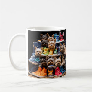 Mug Chiots et chaussures mignons