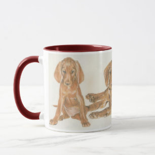 Mug Chiots hongrois de Vizsla