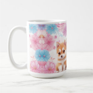 Mug Chiots Kawaii Husky : Café Pastel Pals