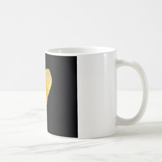 Mug Chip de pomme de terre en forme de coeur (Droite)