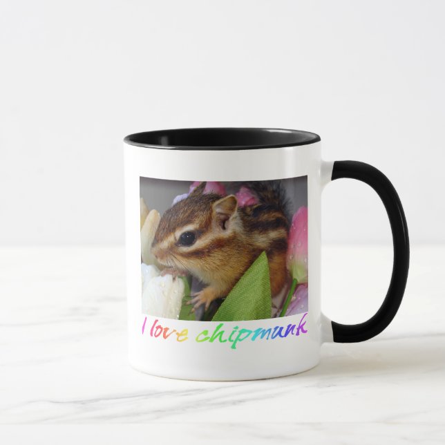 Mug Chipmunk photo　(30-10) (Droite)