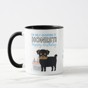 Mug Chipoo noir chéri Funny MOM ou papas Anniversaire