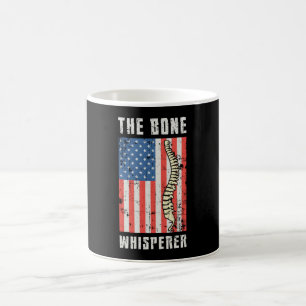 Mug Chiropracteur de la colonne vertébrale de l'os