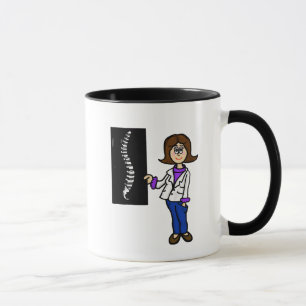 Mug Chiropraticien ou chirurgien de la colonne vertébr