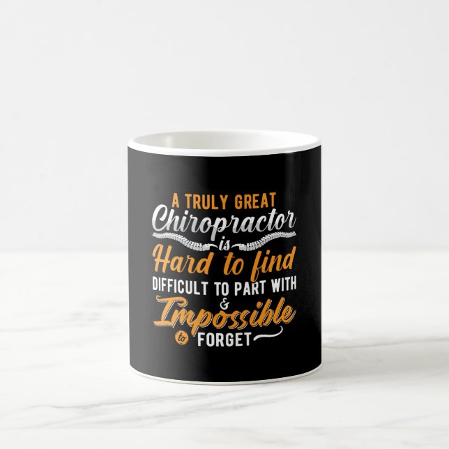 Mug Chiropratique Spine Chiro Vraiment Grand Chiroprat (Centre)