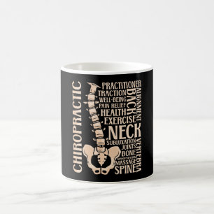 Mug Chiropratique Spine Therapist Chiropractor Chiro