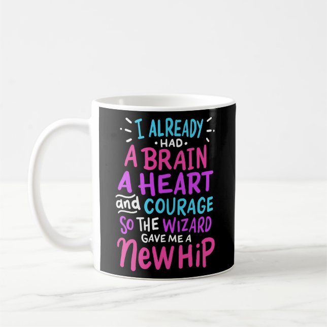 Mug Chirurgie de remplacement de hanche de titane Humo (Gauche)