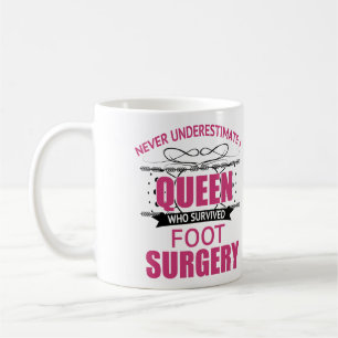 Mug Chirurgie Des Pieds Pour Les Femmes