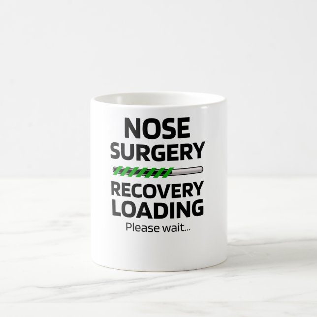 Mug Chirurgie du nez de séroplastie Travail du nez de  (Centre)