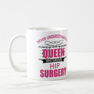 Mug Chirurgie Hip Récupération Pour Les Femmes