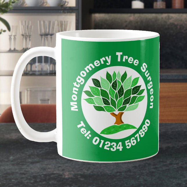 Mug Chirurgien Arbre. Découpage et découpage des arbre (Créateur téléchargé)