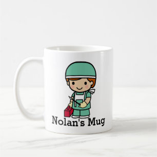Mug Chirurgien mignon en Scrubs avec Scalpel
