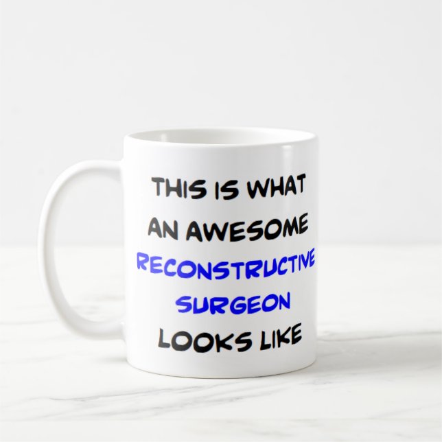Mug chirurgien reconstructif, awesom (Gauche)
