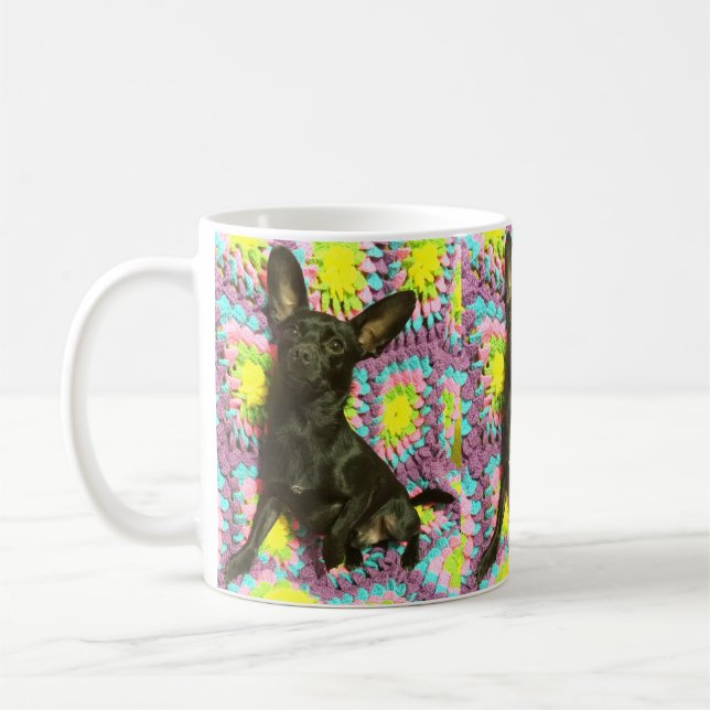 Mug Chiwawa noir (Gauche)